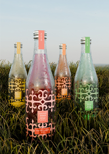 Packing of cold Ingush drinks Shan