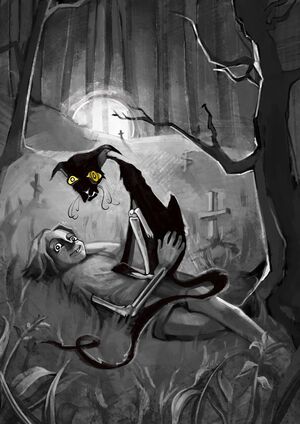 Иллюстрации к роману Стивена Кинга "Кладбище домашних животных" 