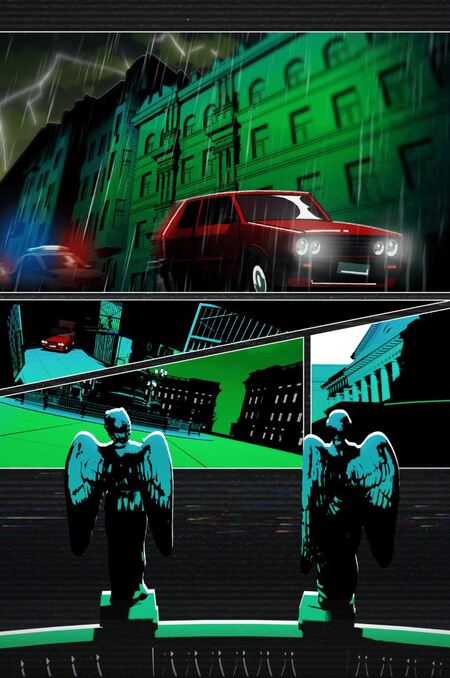 1703: CHASE SCENE I Риг