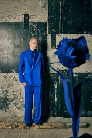 Blueprint blue