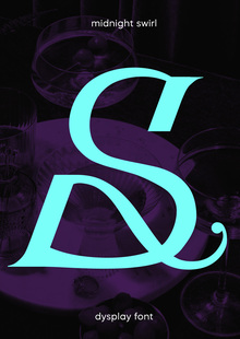 midnight swirl font midnight swirl font