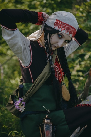 Witcher 3 NPC fashion: визуальное исследование для игрового костюма