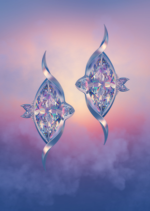 Серьги "Рыбка-Лучник" / Earrings "Archery fish"