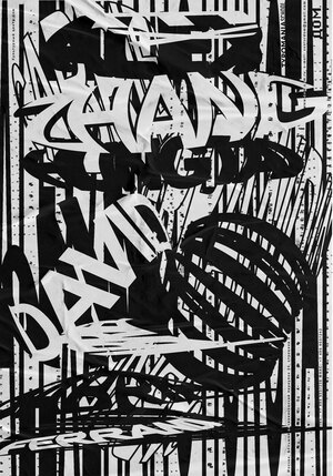 Typographic posters for musical concert