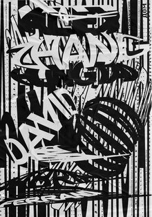 Typographic posters for musical concert