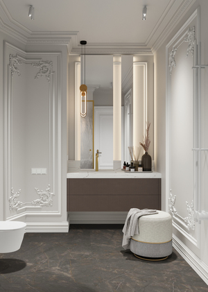 Квартира в стиле французская классика