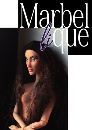 Подготовка и роспись кастомизированных кукол для бренда Marbellique