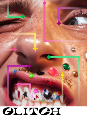 Айдентика GLITCH