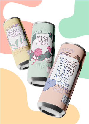  Дизайн лимонадов для ВкусВилл