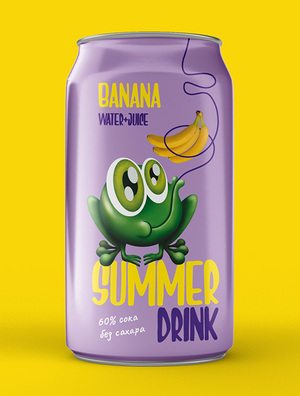 SUMMER DRINK - Packaging design