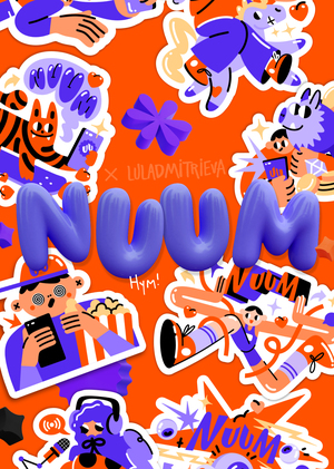 Стикеры для NUUM