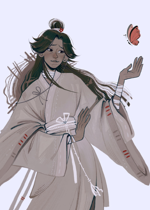 The Crown Prince and the butterfly