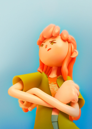 An Angry Peach