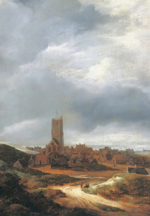 Вид на Эгмонд-ан-Зее: взгляд Рёйсдаля