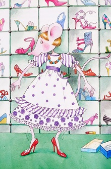 Дина Сабитова. Мышь Гликерия. Цветные и&nbsp;полосатые дни