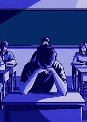 Развитие депрессии среди учащихся