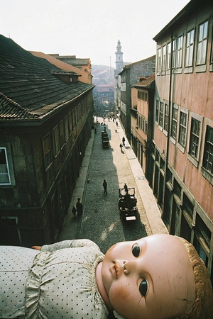 Split pupils dolls the size of a bell