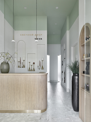 Весенний ноктюрн. Проект Свечного Шоу-рума и Офиса 