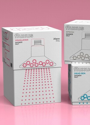 FLUXUS Shower Salt