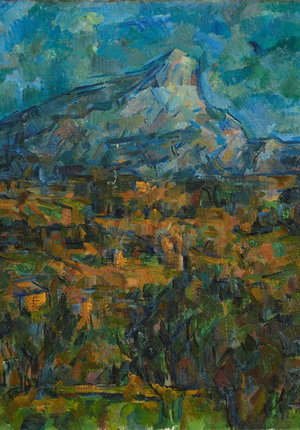 Поль Сезанн. 
Гора Св. Виктории, вид со стороны Лов (Пейзаж в Эксе)