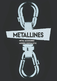 Сгенерированная айдентика бренда MetalLines