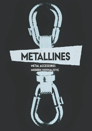 Сгенерированная айдентика бренда MetalLines