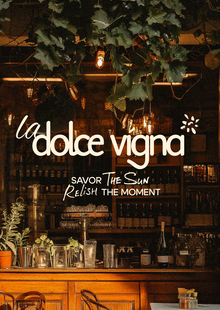 La&nbsp;Dolce Vigna: айдентика сицилийского бара