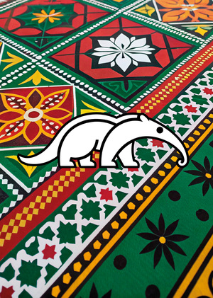 Айдентика бара Anteater глазами ИИ