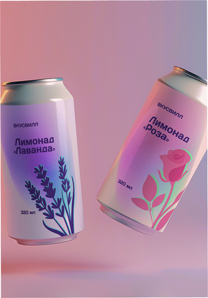 Дизайн лимонадов для ВкусВилл