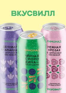 Дизайн лимонадов для ВкусВилл