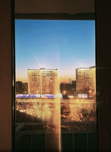 autumn 2017. sunset