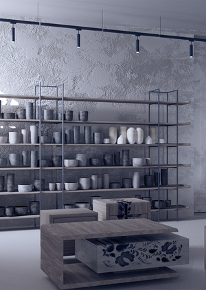 Альбом чертежей дизайн-проекта креативного пространства