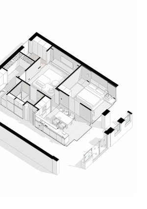 Дизайн-проект квартиры в Revit