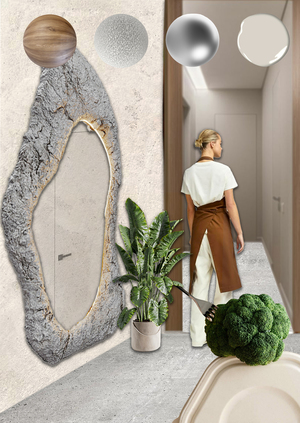 Дизайн проект салат-бара "Зелёный выбор"