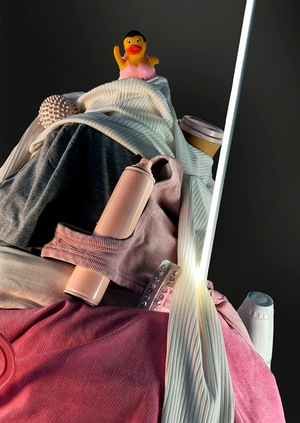 Розовая каша