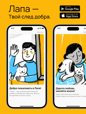 Приложение «Лапа»