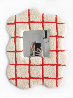 Панно зеркало-ковер Плиточка