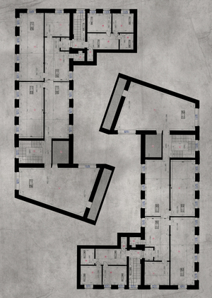Альбом чертежей к проекту шоу-рума для бренда "SUPAFORM"