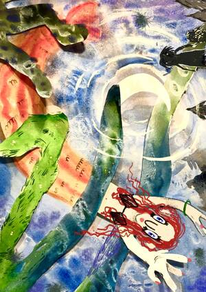 Мой сосед  - тролль