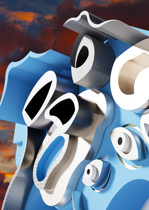 Picasso's Blue Cubism