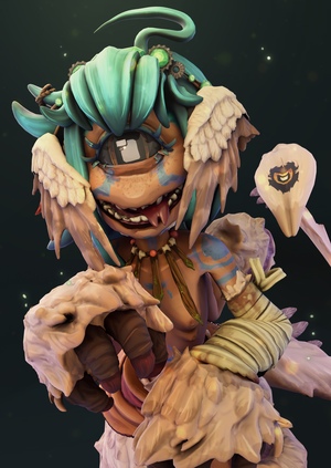 Забвение: текстуринг, ригг