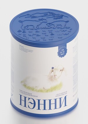Редизайн упаковки линейки детских молочных смесей НЭННИ