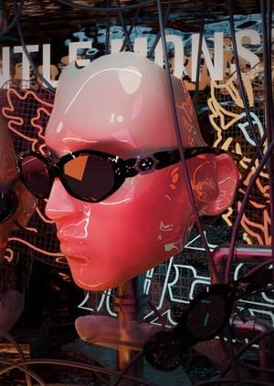Витрина для бренда очков GENTLE MONSTER