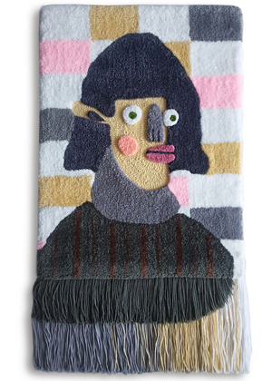 Панно Портрет Неизвестной