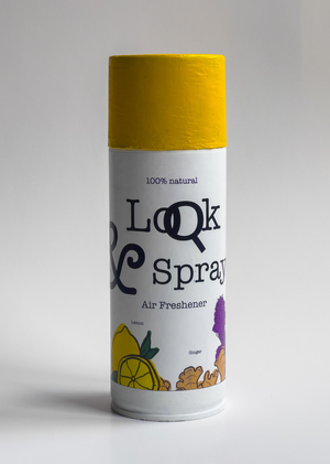 Look & Spray - иллюстрация этикетки освежителя воздуха