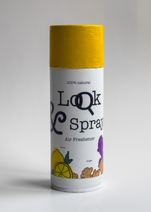 Look & Spray&nbsp;— иллюстрация этикетки освежителя воздуха