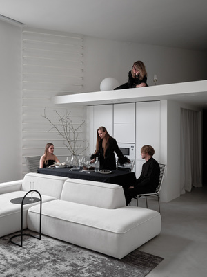 iTower White - 
квартира для двух архитекторов