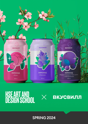 Дизайн-концепт упаковки для лимонадов ВкусВилл