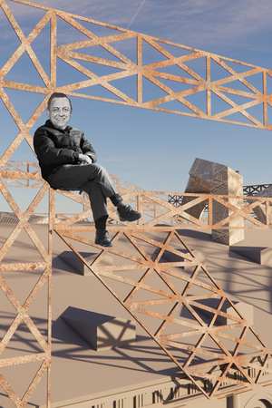 Временные фасады к выставке STUCK SCHWITTERS