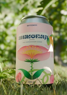 Упаковка для линейки лимонадов «ВкусВилл»